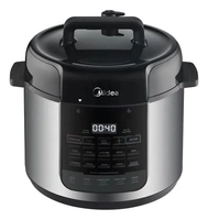 Panela De Pressão Elétrica 5l Nutripro Inox Midea