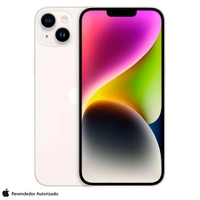 [PRIME R$5781] iPhone 14 Apple (128GB) Estelar, Tela de 6,1", 5G e Câmera de 12MP
