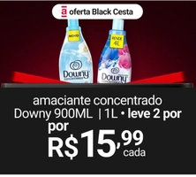 Downy 900 ml R$15,99 cada min 2 un