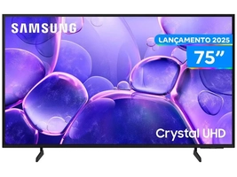 [Magalu] Smart TV 75" Samsung 4K UHD Crystal 75U8600F Tizen 3 HDMI