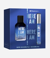 Kit Phytoderm Masculino Here I Am Eau de Parfum 95ml + Perfume Here I Am Eau de Parfum 30ml KIT