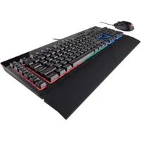 Kit Gamer Corsair: Teclado K55 RGB + Mouse Harpoon RGB 6000 DPI - R$ 237