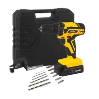 Parafusadeira e Furadeira a Bateria com Carregador Vonder PFV012