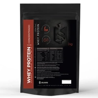 Whey Protein Concentrado 1Kg - Natural - 100% Puro Importado - Soldiers Nutrition