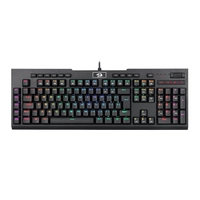 TECLADO MECANICO REDRAGON BRAHMA PRO PRETO RGB OPICAL SWITCH ABNT2 | R$400