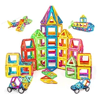 Blocos Magnéticos 120 Peças Brinquedo Educativo Infantil (120 Peças)