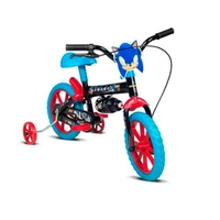 Bicicleta Infantil Sonic Aro 12 com Rodinhas