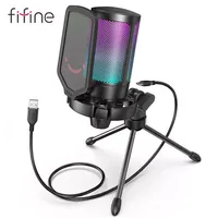 Microfone Fifine Ampligame Gaming Usb Microphone