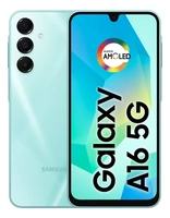Celular Samsung Galaxy A16 5g, 256gb + 8gb Ram, Câmera De Até 50mp, Tela 6.7 , Nfc, Ip54, Bateria 5000 Mah Verde Claro
