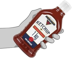 (R$ 9,16 +por- / Regional / REC) Ketchup Tradicional Hemmer 1kg