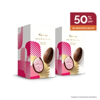 Combo Ovo de Páscoa Nhá Benta Frutas Vermelhas 210G - 2 Unidades