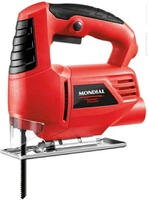 Serra Tico-Tico FST03 Mondial com Base de Corte e Base Móvel Ajustável 400W - Preta/Vermelha R$108