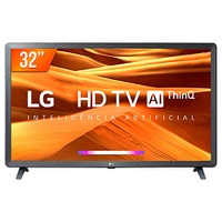 Smart TV LED 32 HD LG 32LM621CBSB.A - IA LG ThinQ, Wifi