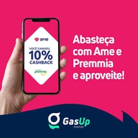 10% de Cashback em Postos Petrobrás pagando com AME | LIMITADO A R$20 POR MÊS