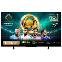 Smart TV 75 QLED 4K UHD com Wi-Fi Hisense