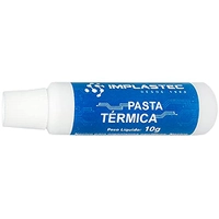 [Super R$3] PASTA TERMICA BISNAGA APLICADORA 10G, Branco