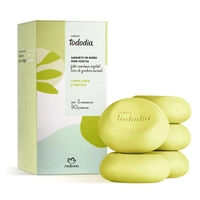 Kit com 5 Sabonete Barra Tododia Capim Limão e Hortelã