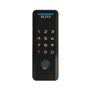 Fechadura Digital de Sobrepor ELSYS, Bluetooth, Com Biometria, Perto - ESF-DS4100V