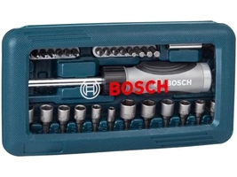 [Rec] Bosch Kit de Pontas e Soquetes para parafusar com 46 peças