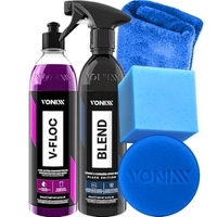 Blend Spray Black Edition Cera para Carro Preto Shampoo V-Floc Vonixx