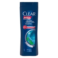 (Kit 6un) Clear Men Ice Cool Menthol Shampoo Anticaspa, 400ml