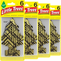 [Imposto Incluso / R$ 8,29 cada] LITTLE TREES Purificadores de Ar para Carro - 24 Unidades 