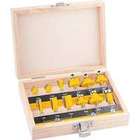 Jogo de Fresas para Madeira com 12 Peças