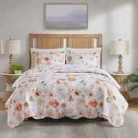 Kit Colcha Casal com Porta-travesseiro Paris Corttex 150 Fios Sortido