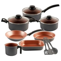 Conjunto de Panelas Tramontina Turim com Revestimento Antiaderente Starflon, 10 Peças R$220