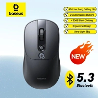 Mouse Baseus EM2 Sem Fio Bluetooth Silencioso com Botão Personalizável