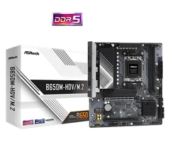 Placa Mae AsRock B650M-HDV/M.2, DDR5, Socket AM5, M-ATX, Chipset AMD B650, B650M-HDV-M2