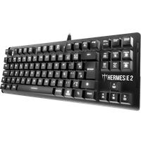 Teclado Mecânico Gamer Gamdias Hermes E2 Led White, Switch Blue, ABNT2 I R$ 139
