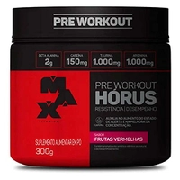 Pré-Treino Horus (300G) - Frutas Vermelhas - Max Titanium