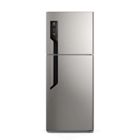 Geladeira Electrolux Frost Free 431L Efficient AutoSense Duplex Inox Look (TF70S) - 127V 227V