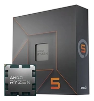 Processador gamer AMD Ryzen 5 7600X 100-100000593WOF de 6 núcleos e 5.3GHz de frequência com gráfica integrada