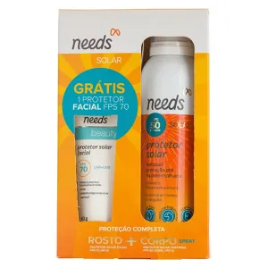 Kit Protetor Solar Facial FPS 70 + Corporal FPS 50