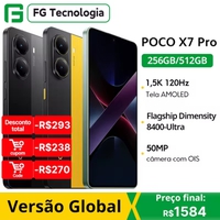 POCO X7 Pro Smartphone Dimensity 8400-Ultra 6,67 "