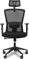 Cadeira de Escritório Comfy New Stance Plus Tela Mesh Preta, Base Giratória e Sistema Relax