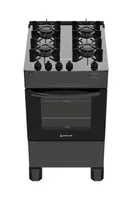 [R$606,79 AME SC] Fogão Atlas Top Glass 4 bocas Preto 