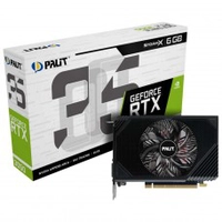 Placa de Vídeo Palit GeForce RTX 3050 StormX, 6GB, GDDR6, DLSS, Ray Tracing, NE63050018JE-1070F