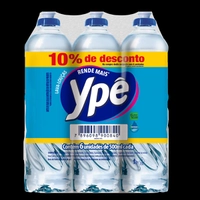 Pack com 6 Detergente Líquido YPÊ Clear 500ml | R$ 8
