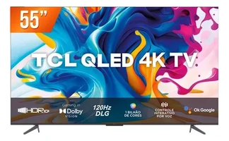 [18x CC MP] Smart Tv Qled 55 Google Tv Uhd 4k Tcl 55c645 Hdr10+ 120hz