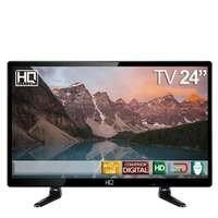 TV MON LED 24" HQ HD Conversor Digital HQTV24P HDMI USB.