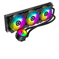 Water Cooler GameMax Ice Chill 360, ARGB, 360mm, Intel-AMD, Controladora, Controle Remoto