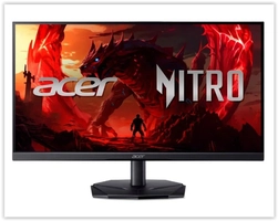 Monitor Gamer Acer Nitro 23,8", FHD, 180Hz, 1ms, VA. HDMI e VGA, FreeSync, VESA - KG241Y