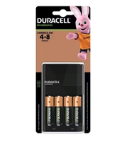 [C.OURO+MAGALUPAY] 3 Carregadores de Pilhas Recarregáveis AA e AAA - Duracell com 4 Pilhas AA (R$87 cada) | R$261