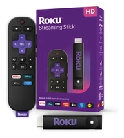Roku Stick Conversor Smart TV com Wi-Fi e Voz