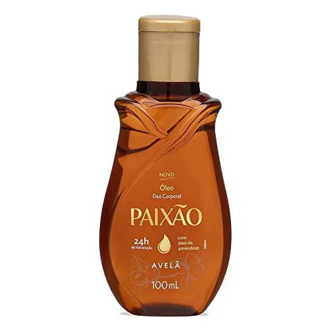 [rec] 4x Paixão Óleo Corporal Avelã 100 Ml - R$ 6,69/un