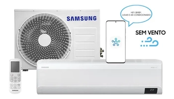 Ar-condicionado Split Inverter Samsung Windfree 22000 Btus Só Frio Branco