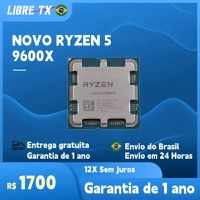 Processador Ryzen 5 9600X Novo 6/12 5.4 GHz  65W Envio grátis do Brasil